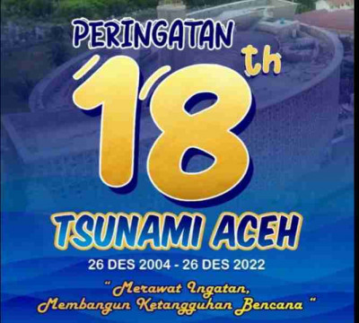 Peringati Tahun Tsunami Aceh Ini Serba Serbinya Nnc Netralnews