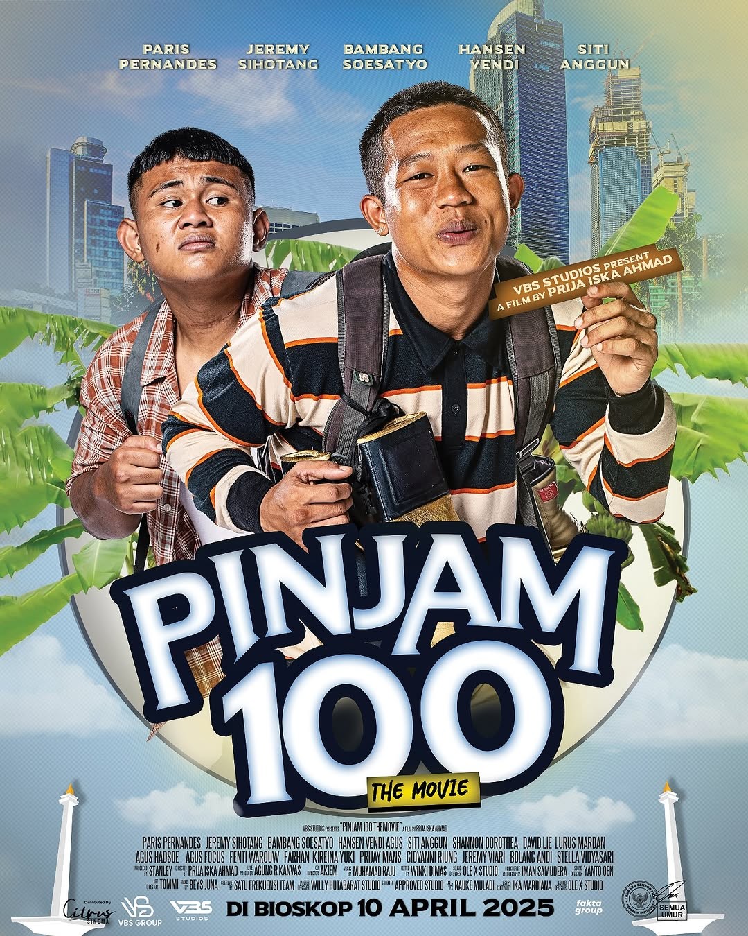 Pinjam 100 The Movie” Kini Hadir: Kisah Dua Sahabat Binjai yang Penuh Tawa | NNC Netralnews