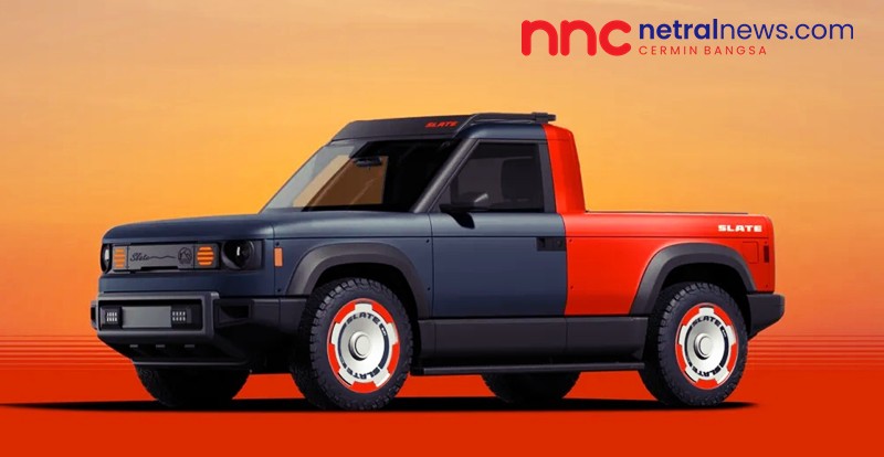 Slate Auto Gebrak Pasar! Pikap Listrik Modular Bisa Jadi SUV!