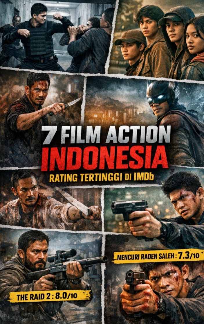 situs akun demo slot pragmatic 7 Film Action Indonesia Rating Tertinggi IMDb 2026, The Raid 2 Masih Teratas