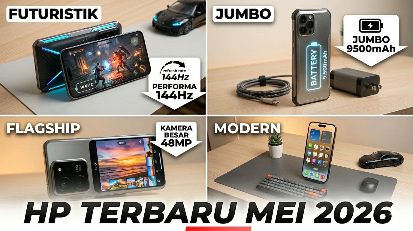 situs slot biru online Daftar HP Terbaru Mei 2026 di Indonesia, Baterai Jumbo Jadi Tren Utama