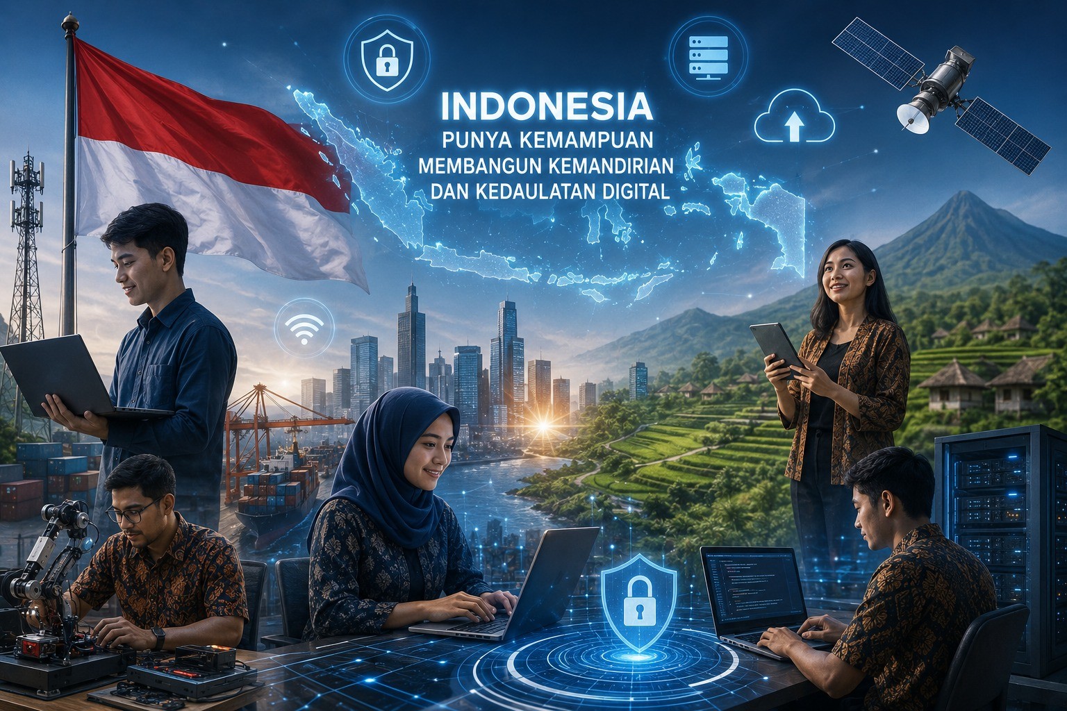 Anggota DPR RI: Indonesia Punya Kemampuan Membangun Kemandirian dan Kedaulatan Digital Anggota DPR RI: Indonesia Punya Kemampuan Membangun Kemandirian dan Kedaulatan Digital