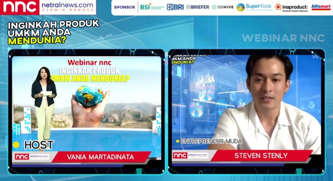 Steven Stenly 参加了关于 MSME 的 NNC 网络研讨会