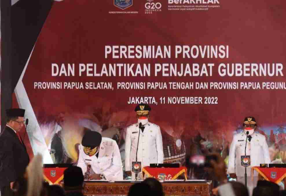 Ini Profil Tiga Provinsi Baru Di Papua Yang Telah Diresmikan Mendagri ...