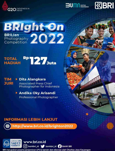 Jelang Perayaan HUT, BRI Gelar Kompetisi Foto BRIGHT ON Berhadiah Total ...