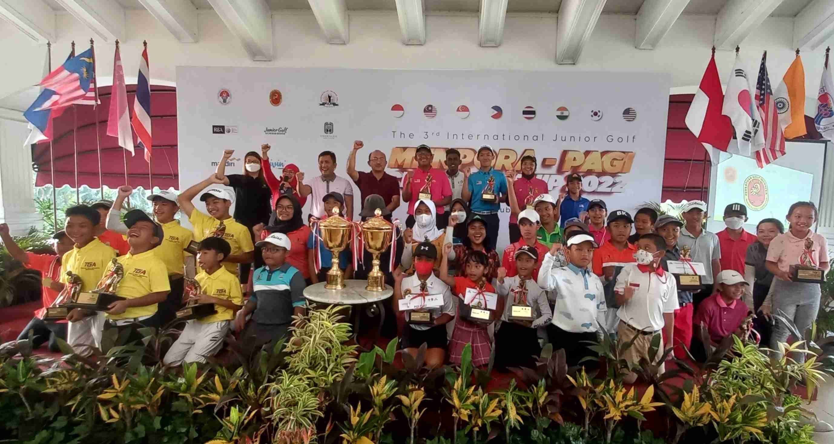 PAGI Sukses Selenggarakan MENPORA-PAGI International Junior Golf Championship 2022