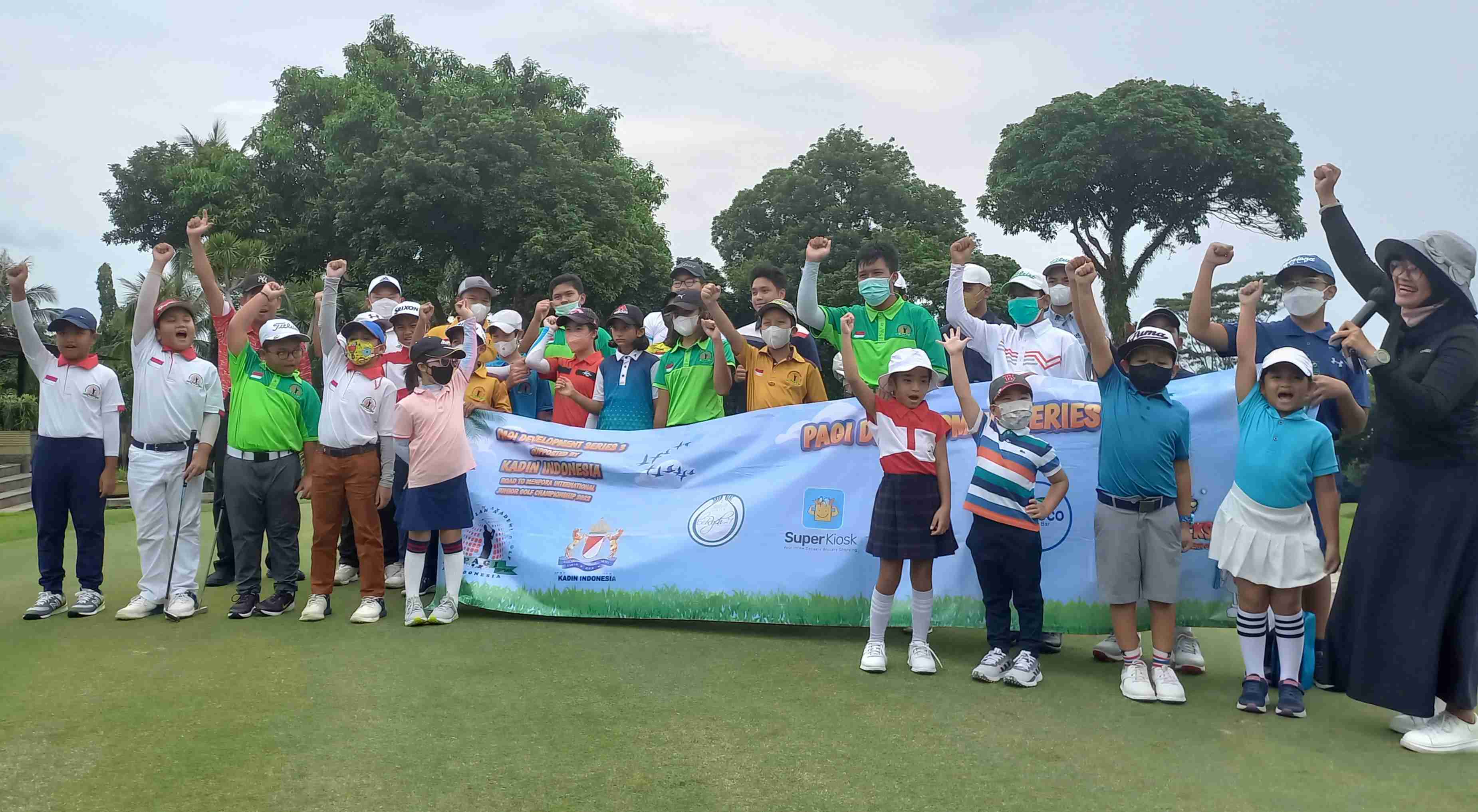 8 Pegolf Cilik Berprestasi di Turnamen PAGI Development Series 3