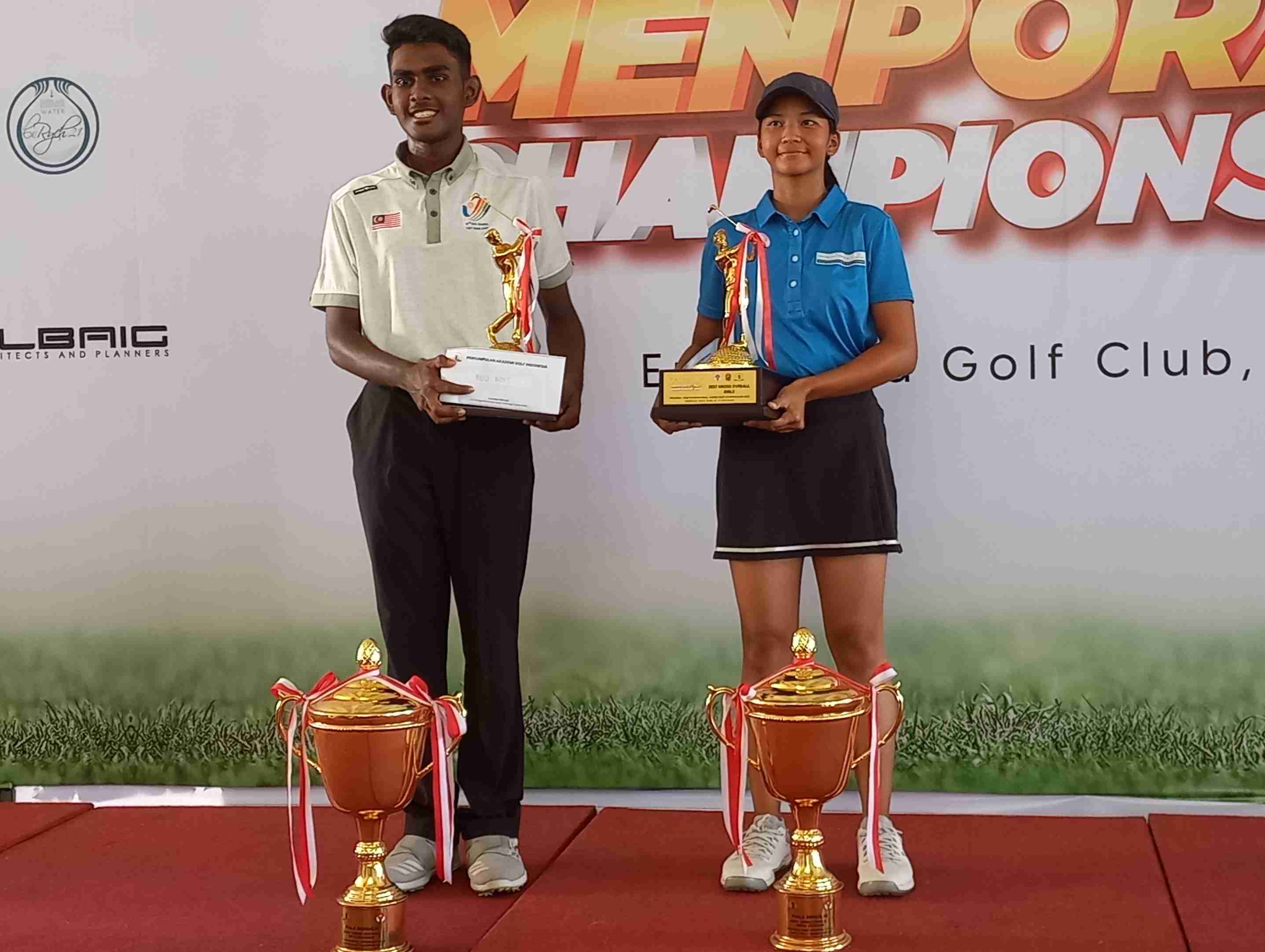 Ini Juara MENPORA-PAGI International Junior Golf Championship 2022