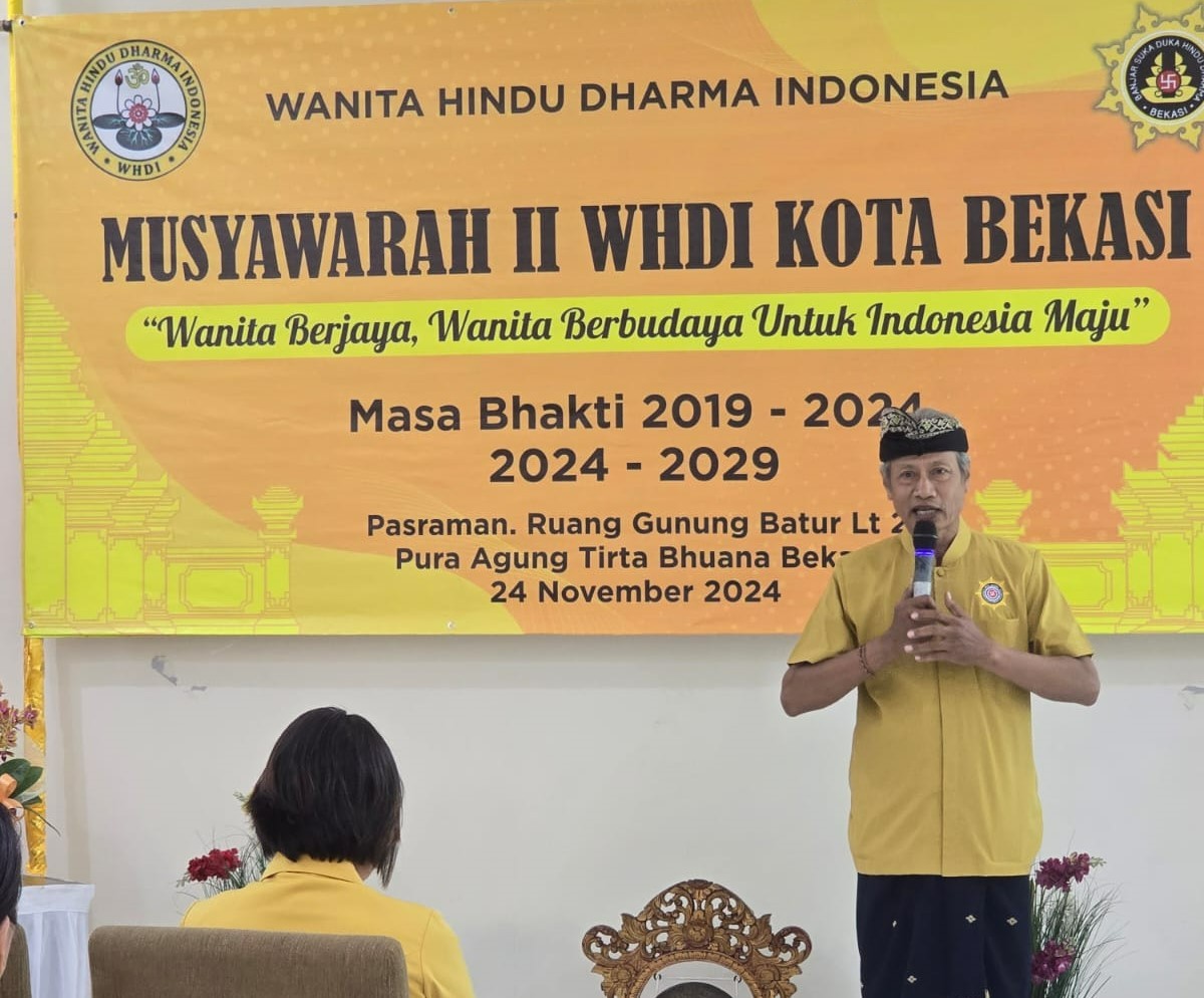 PHDI Kota Bekasi Sambut Gembira Musyawarah WHDI: Menguatkan Peran Mulia Wanita Hindu