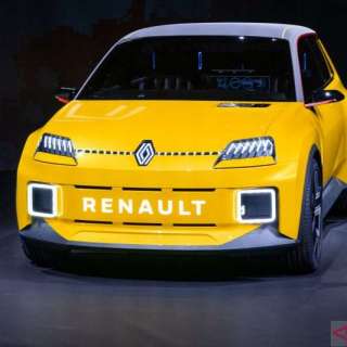 A concept car showcased by Renault